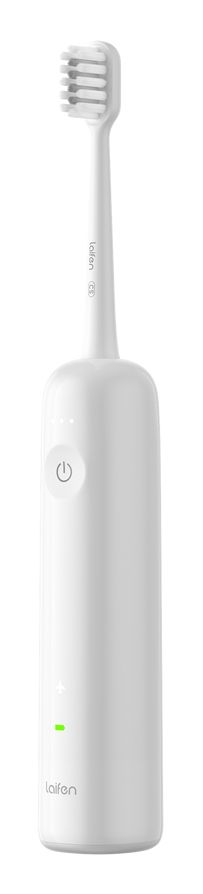 Laifen Wave Elektrische Tandenborstel - Wit - 3 Opzetborstels - 66.000 Bewegingen/Minuut