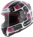 LS2 FF353 Rapid Helm Brick glans zwart roze M