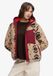Superdry - Sherpa Jacquard Fleece Hybride Dames Puffer Jas - XL - Cream Aztec - Waterdicht
