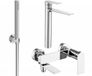 Mexen Zero R70 set de bain, chrome