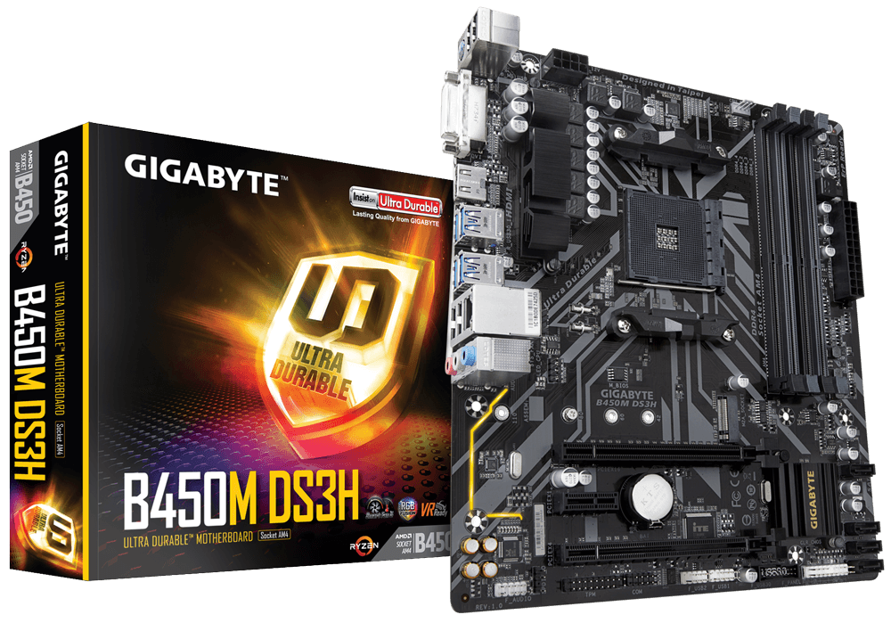 Gigabyte B450M DS3H