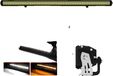 Barre lumineuse LED, double rangée, faisceau combiné, étanche IP68, 52 pouces avec câble DT