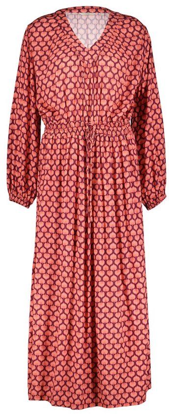 DIDI Dames Dress Eternity Red Lotus print maat 44