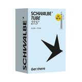 Schwalbe Fietsbinnenband SV14L-EL EXTRA Light 54/75-584 IB Zwart 60 mm