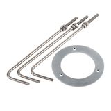 SLV M-POL ground anchor Borgring Stainless steel 200 mm 10 cm 220 g