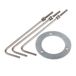 SLV M-POL ground anchor Borgring Stainless steel 200 mm 10 cm 220 g