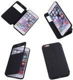 Best Cases View Cover Zwart Apple iPhone 6 TPU BookStyle Hoesjes