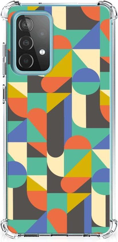 B2Ctelecom Telefoon Hoesje Samsung Galaxy A52 4G/5G - Funky Retro - Back Cover