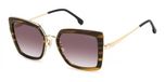 Carrera CARRERA 3031/S Brown horn 53/20/140 Vrouwen Zonnebrillen