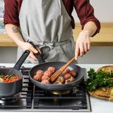 BK Balans Poêle - 28 cm - Sans PFAS - Induction - Antiadhésif - Gris