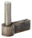 Alberts GAH Alberts 411022 Plaatduim | om vast te lassen | staal | doornmaat Ø20 mm | afmetingen 50 x 95 mm