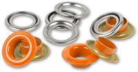 Prym Ringen met schijven 8 mm oranje