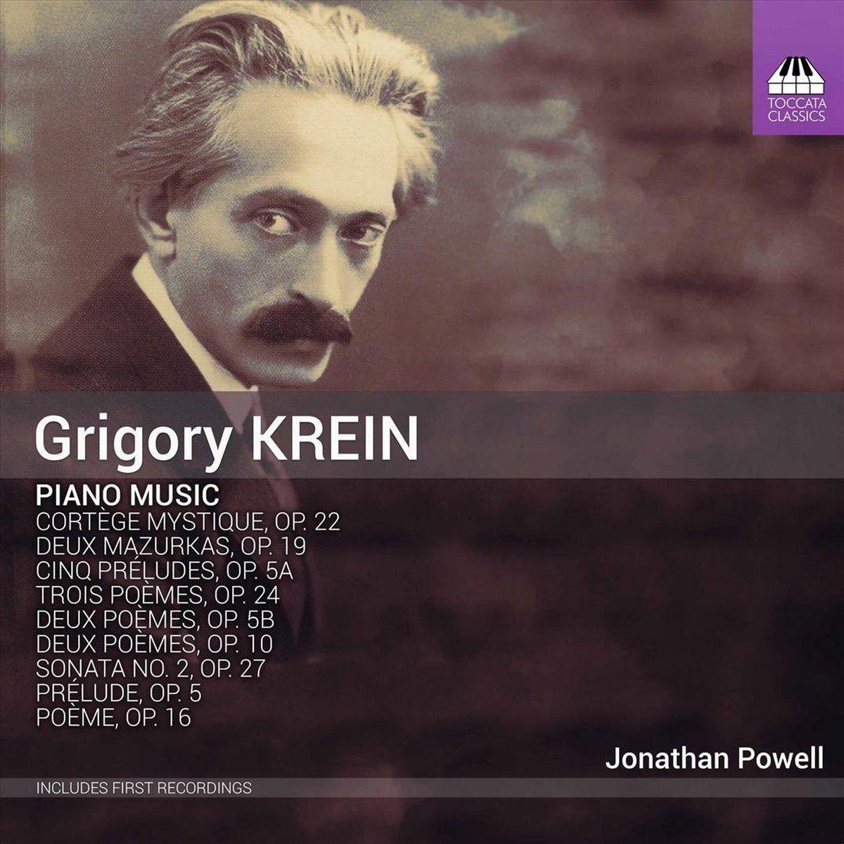 OUTHERE Grigory Krein: Piano Music