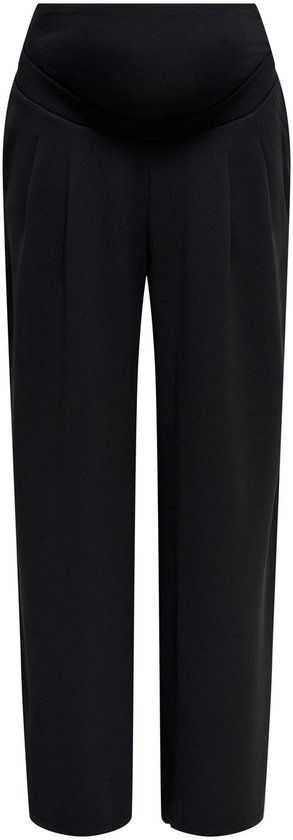 ONLY MATERNITY OLMSANIA Wide Leg Fit Zwangerschapsbroek Zwart XL