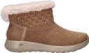 Skechers Hands Free Slip-Ins On-the-Go dames gevoerde boot - Cognac - Maat 39