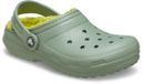 Crocs Classic Lined Clog Kids Moss - Maat 33-34
