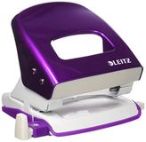 Leitz 50082099 perforator, 30 vellen, geleiderail met formaatmarkering, metaal, gesorteerd, WOW, 6 stuks