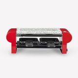 H.Koenig RP2 Raclette stand 2 personen - Zwart/Rood