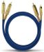 Oehlbach NF 1 MASTER LF-audio-cinchkabel 5 meter Blauw