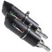 GPR Exclusive Furore Double Kfx 700 04-11 Gehomologeerd Compleet Uitlaatsysteem Noir Homologated