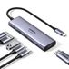 Ugreen USB-C Hub 6-in-1 HDMI - 2x USB-A 3.2 - 2x USB-C 3.2 - PD Docking Dock Grijs