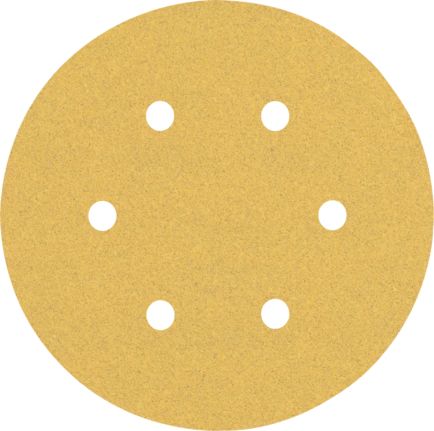 Bosch Wood Sanding Sheet - Round - 15cm - Brown