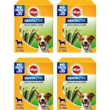 Pedigree Dentastix Fresh 140 Snack voor mondhygiëne (kleine hond 5-10 kg) 550 g 35 stuks - 4 verpakkingen van 35 stuks (in totaal 140 stuks)