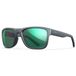 Wiley X Ovation Lunettes de soleil polarisées Gris Vert Unisexe