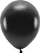 Merkloos / Sans marque Partydeco Sp. Z O. O. Party ballonnen - biologisch afbreekbaar - 200x - zwart - milieuvriendelijke feestversiering