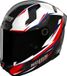 Nolan X-804 ST Ultra Carbon Veloce 347, casque intégral, couleur: Noir/Blanc/Rouge/Bleu, taille: M