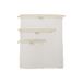 Simple Ecology Set van 3 waszakken van biologisch katoen voor delicate was, lingerie en kleding (S, M, L)