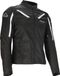 Acerbis X-Mat blouson textile pour moto, noir/blanc, XL