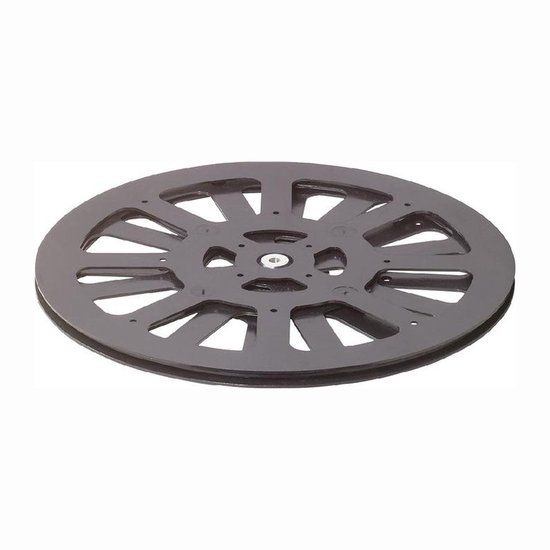 BS Rollen zwenkkop kunststof Ø 162 mm 80 kg schwarz