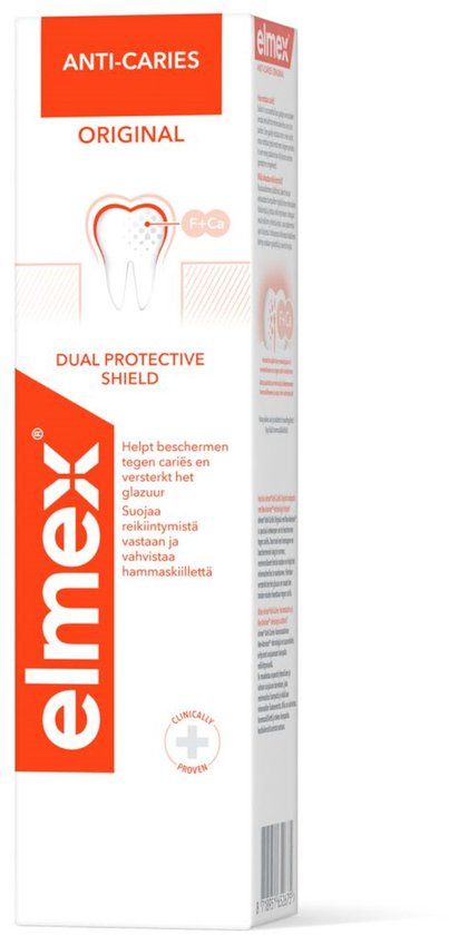 Elmex 1+1 Gratis: Elmex Anti-Cariës Original Tandpasta 75 ml