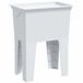 vidaXL Waskuip 59x41x75 cm hars wit