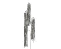 Decoris Tak 2x20x82 zilver