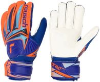 Reusch Kinder Keepershandschoenen Attrakt Solid Blu/Shock Orang Maat 7