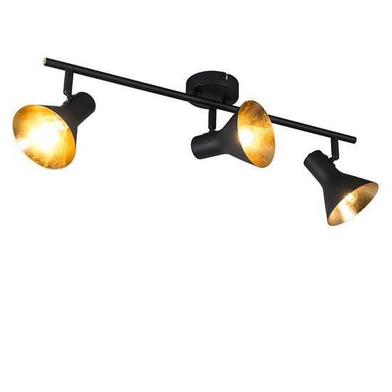 TRIO LEUCHTEN CL Magno 3 - Plafond spot - 3 lichts - zwart - 4017807298901