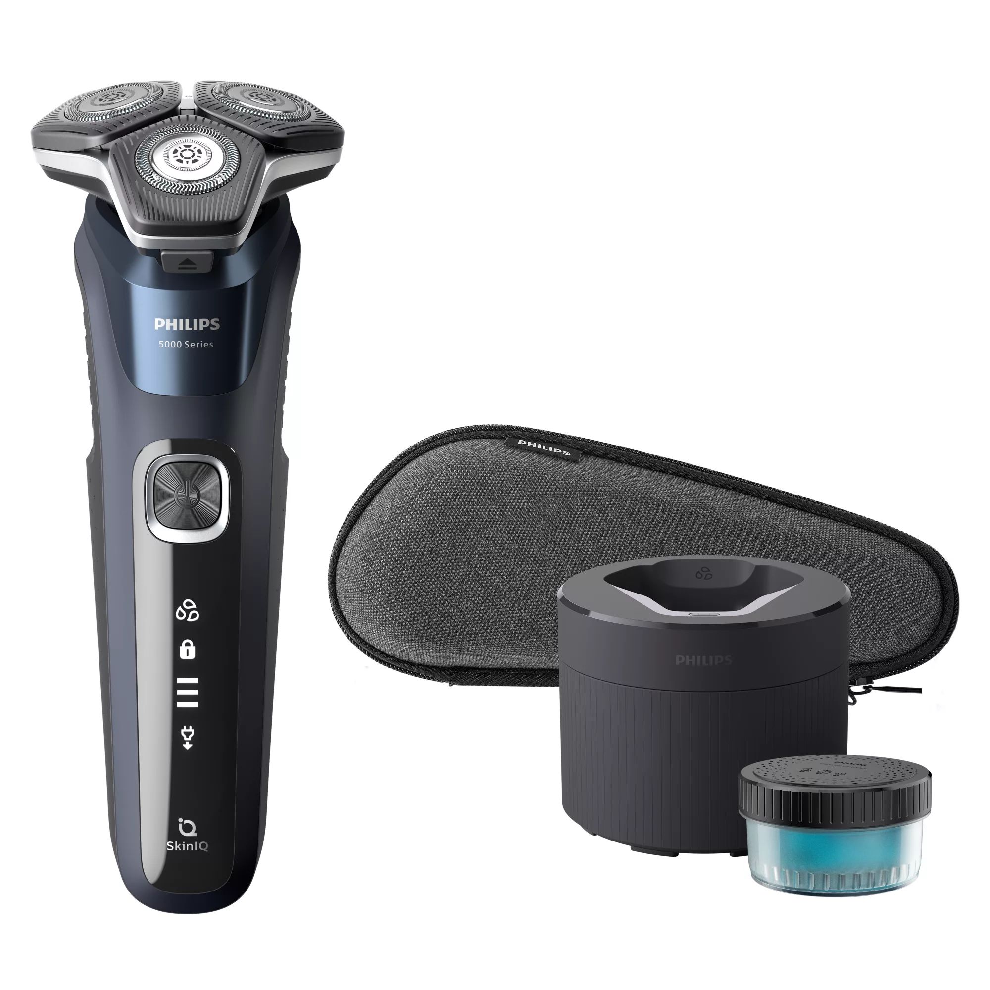 Philips SHAVER Series 5000 S5885/50 Roterend Scheerapparaat - Blauw