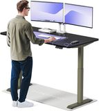 Desktronic HomeOne Zit-sta Bureau Elektrisch In Hoogte Verstelbaar, 160x80 cm Groente/Zwart