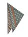 CODELLO Foulard beige / bleu / marron