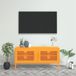Maison Exclusive - meuble TV, couleur jaune moutarde, 105x35x50 cm, acier