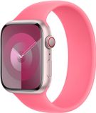 Apple Siliconen solobandje voor de Apple Watch | 38/40/41/42 mm - Maat 5 - Pink