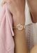 Guess Leena Analoog Quartzhorloge Roségoudkleurig Kast Gemaakt Van 100% Roestvrij Staal En Een Band Van 100% Roestvrij Staal 26 GW0994L1, GW0994L2, GW0994L3, GW0994L4