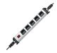 Kopp Prise multiple 5 voies 6V RA avec interrupteur