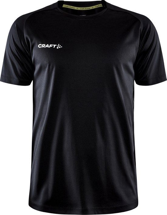 Craft Evolve T-Shirt Heren - Zwart - Maat S