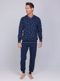 Pastunette - Cloud Navigator - Pyjama - Katoen - Blauw - Maat M