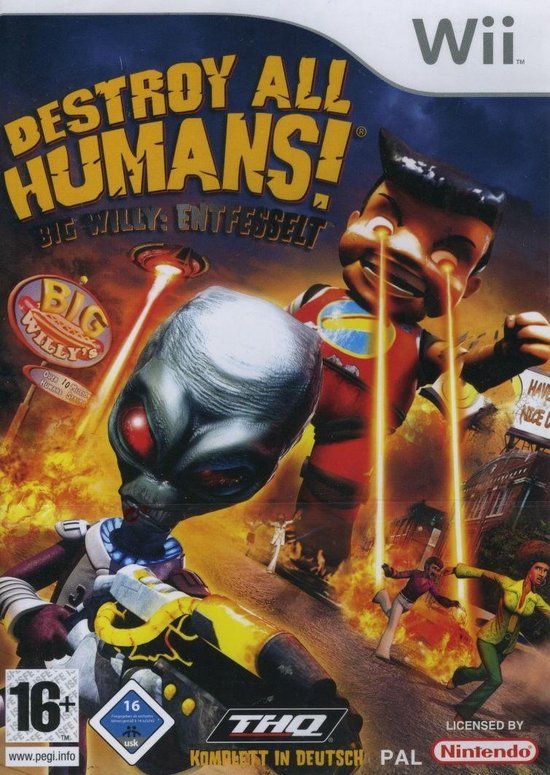 Destroy All Humans! Big Willy Unleashed - Nintendo Wii - Standard Edition