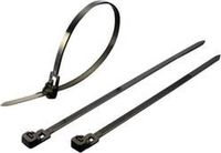 TRU COMPONENTS TC-HVR200SBK203 Kabelbinder 200 mm 4.50 mm Zwart Hersluitbaar 100 stuk(s)