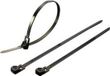 TRU COMPONENTS TC-HVR200SBK203 Kabelbinder 200 mm 4.50 mm Zwart Hersluitbaar 100 stuk(s)